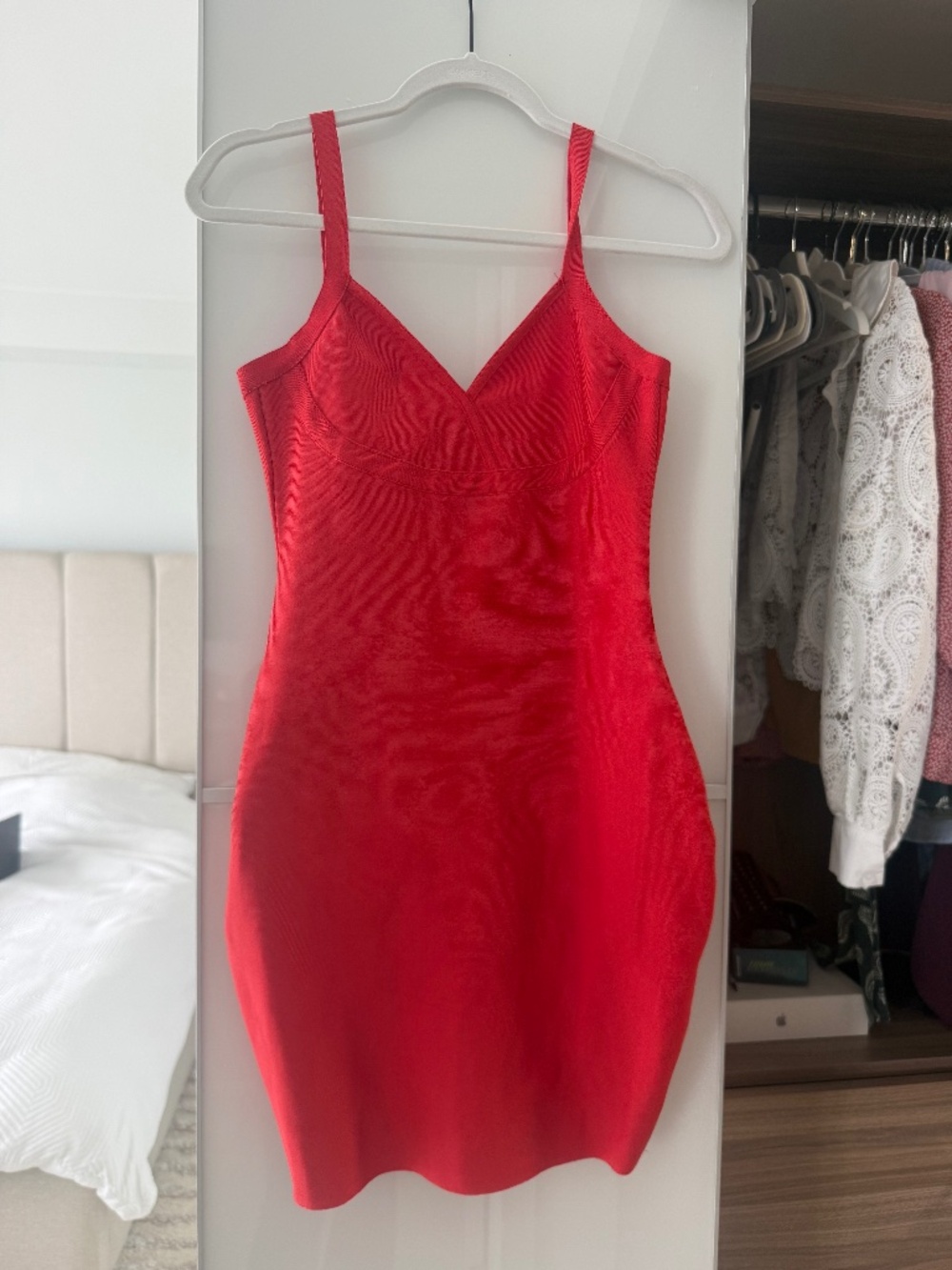 Red dress